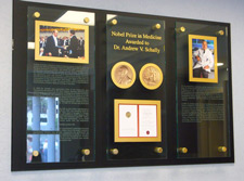 Dr. Andrew V. Schally Nobel Prize in Medicine Recognition Plaque
